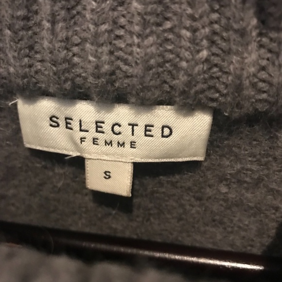 Selected Femme Turtleneck Sweater - Picture 3 of 4
